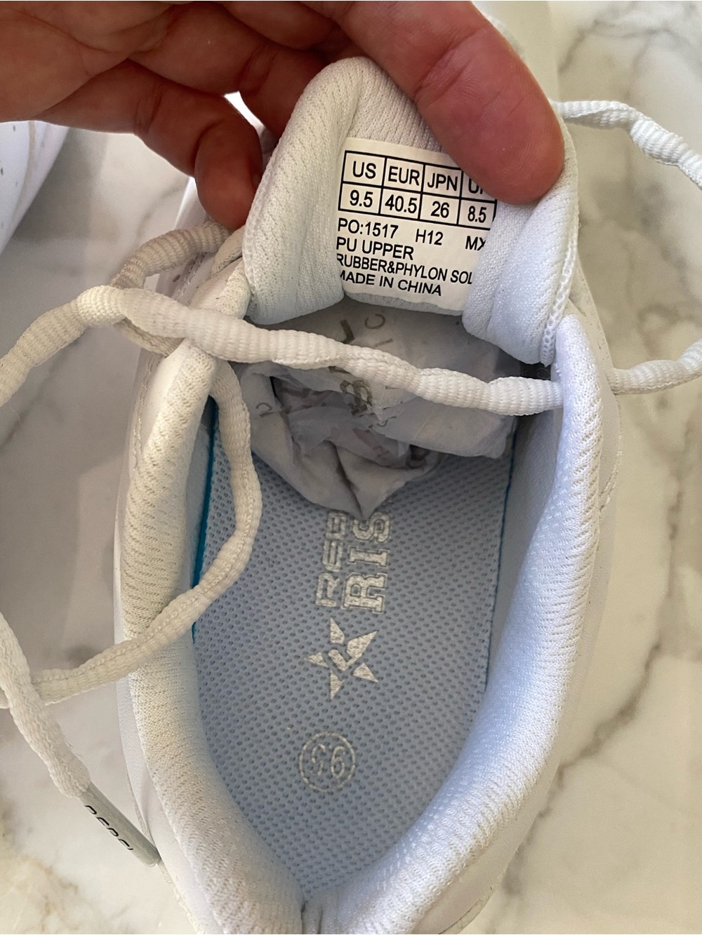 Rebel Rise II Cheer Shoes Size 9.5 White With Travel Bag NEW! RI0200095U - Picture 7 of 15